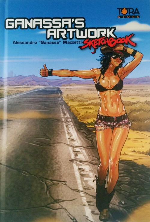 Ganassa's artwork sketchbook