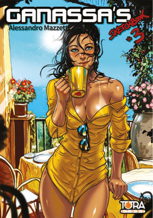 Ganassa's artwork sketchbook