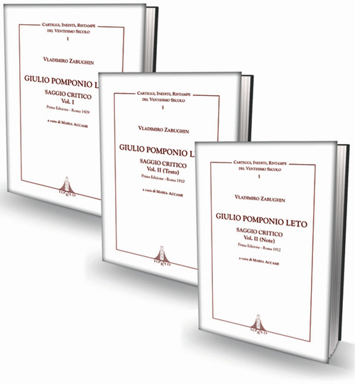 Giulio Pomponio Leto. Saggio critico