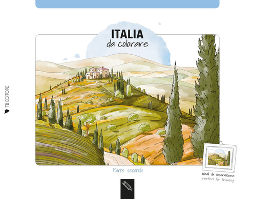 Italia da colorare. Coloring book