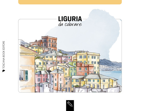 Liguria da colorare-Liguria coloring book