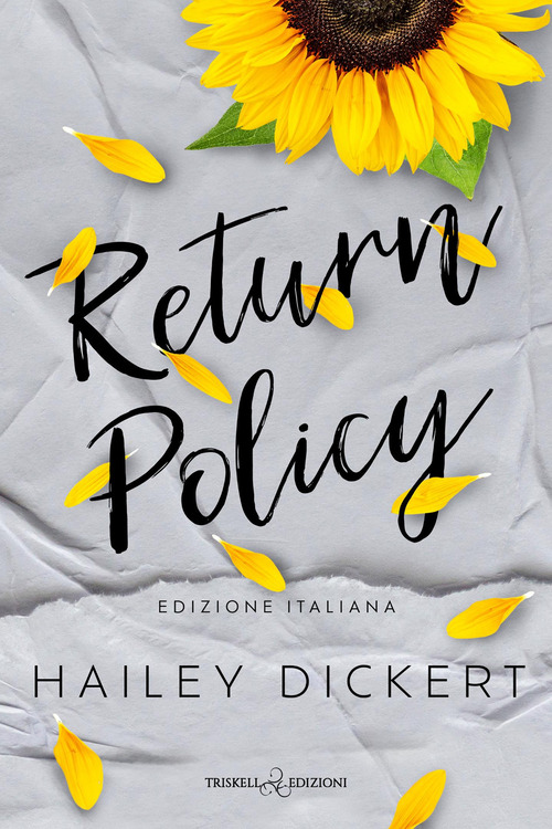 Return policy. Ediz. italiana