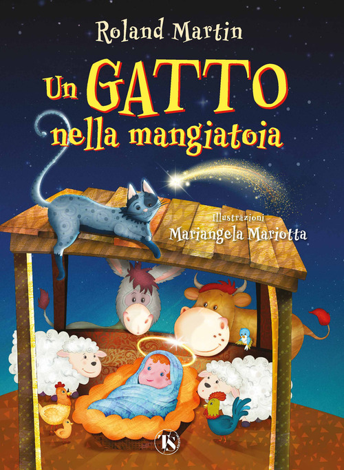 Un gatto nella mangiatoia