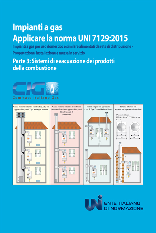 Applicare la norma UNI 7129:2015. Impianti a gas per uso domestico e similare alimentati da rete di distribuzione. Progettazione, installazione e messa in servizio