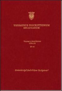 Thesaurus inscriptionum eblaicarum
