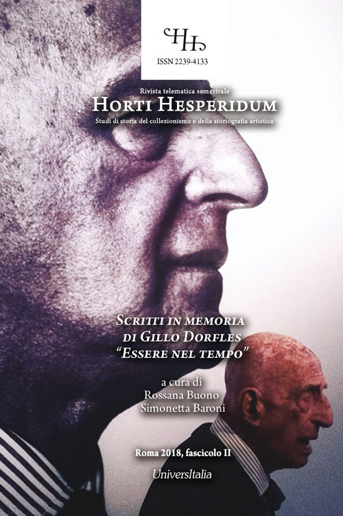 Horti hesperidum. Studi di storia del collezionismo e della storiografia artistica