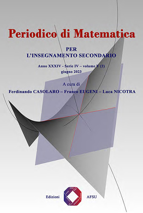 Periodico di matematica. Per l'insegnamento secondario