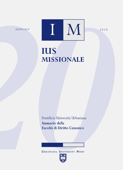 Ius missionale. Annuario della facolta di diritto canonico