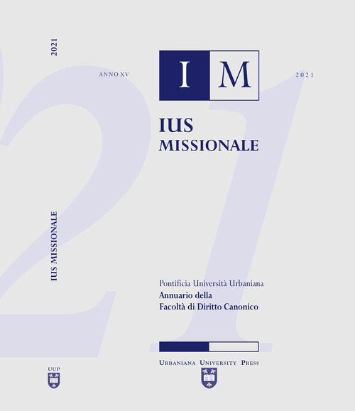 Ius missionale. Annuario della facolta di diritto canonico