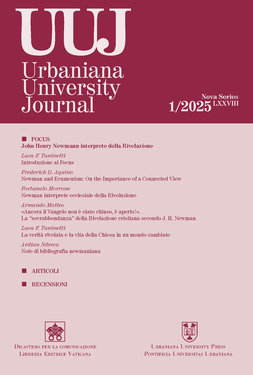 Urbaniana University Journal