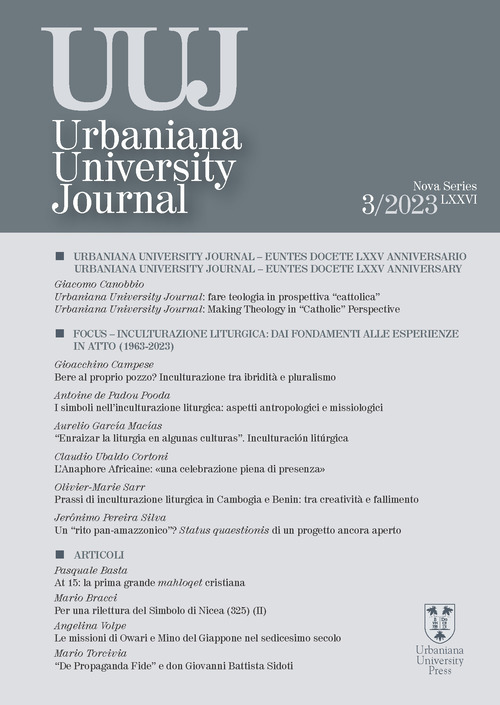 Urbaniana University Journal