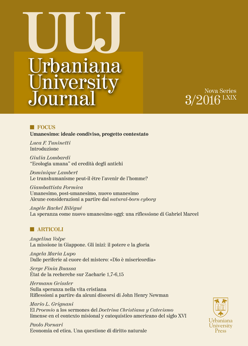 Urbaniana University Journal. Euntes Docete