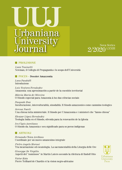 Urbaniana University Journal. Euntes Docete