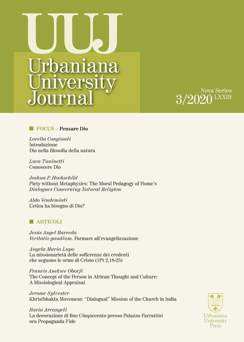 Urbaniana University Journal. Euntes Docete