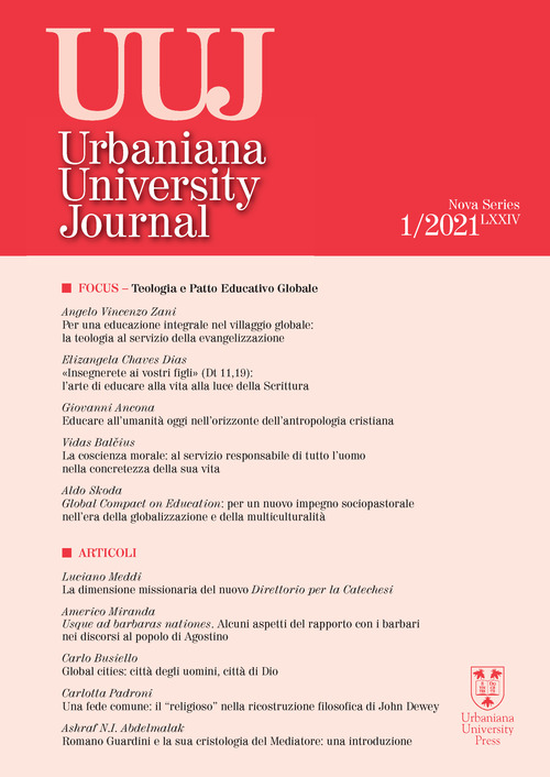 Urbaniana University Journal. Euntes Docete