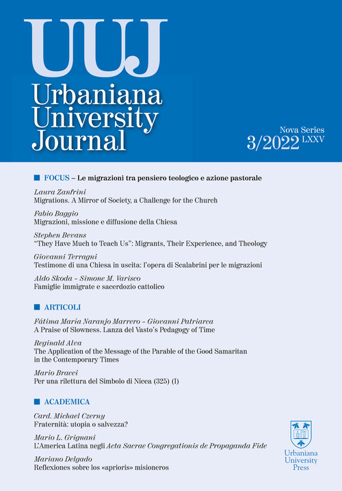 Urbaniana University Journal. Euntes Docete