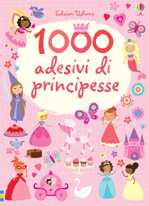 1000 adesivi di principesse