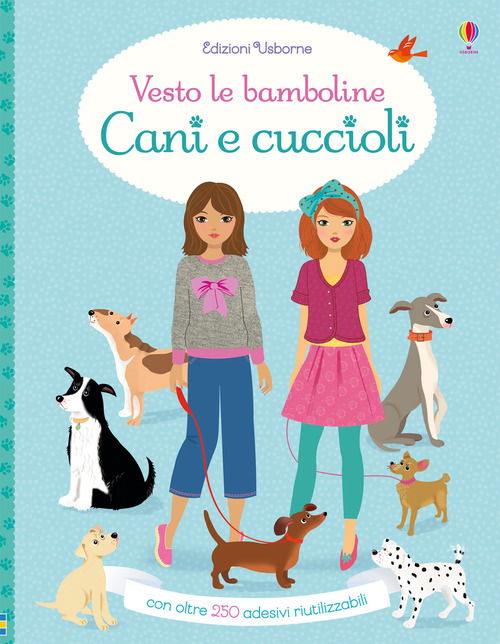 Cani e cuccioli. Con adesivi