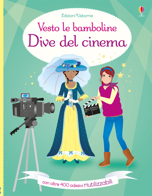 Dive del cinema. Vesto le bamboline. Con adesivi