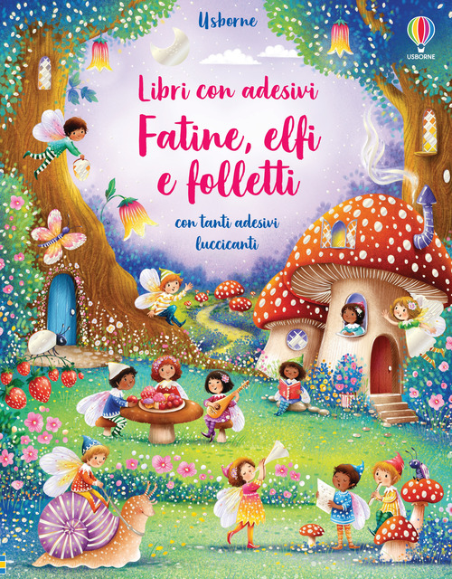 Fatine, elfi e folletti. Con adesivi