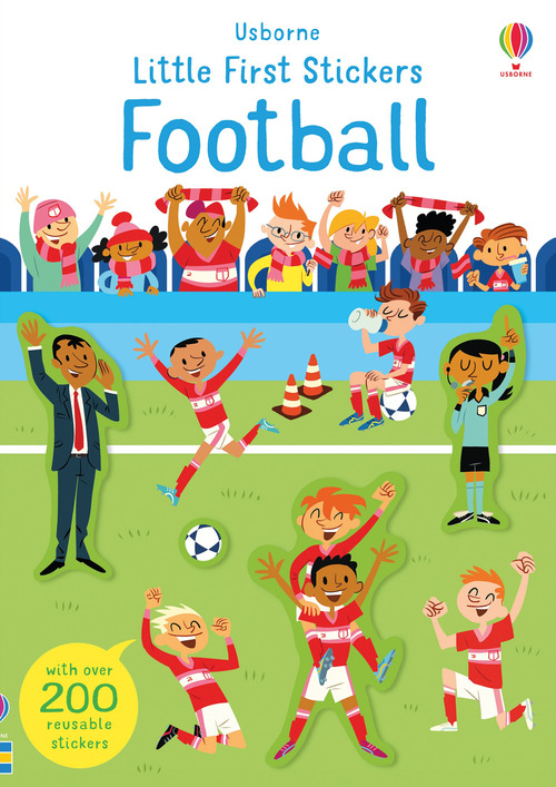 Football. Little first stickers