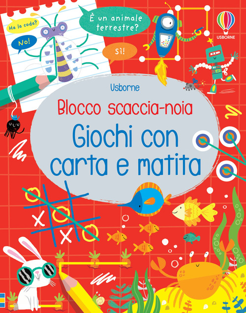 Giochi con carta e matita. Blocco scaccia-noia