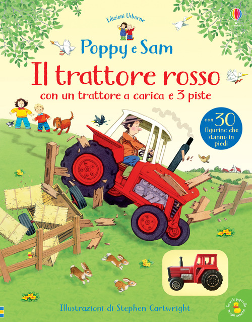 Il trattore rosso. Poppy e Sam