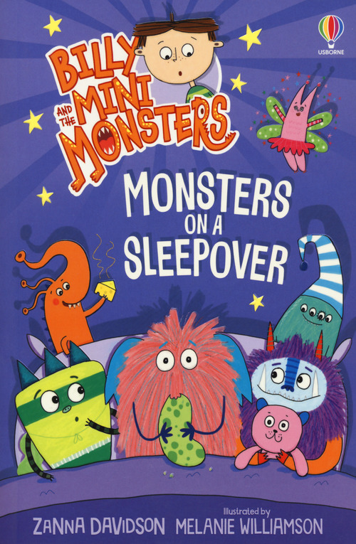 Monsters on a sleepover. Billy and the mini monsters