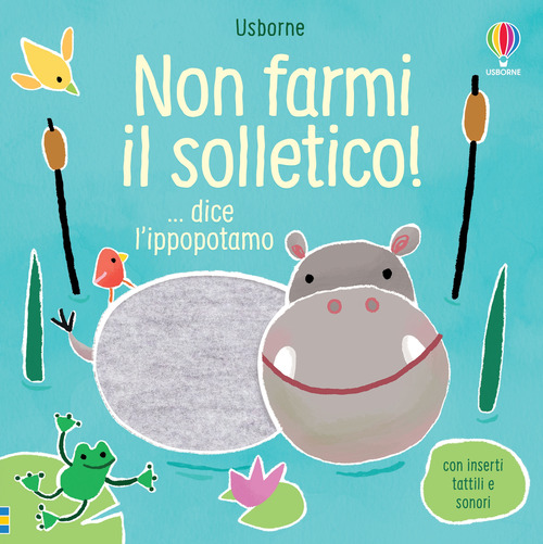 Non farmi il solletico! ...dice l'ippopotamo