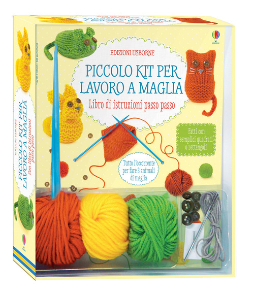 Piccolo kit per lavoro a maglia