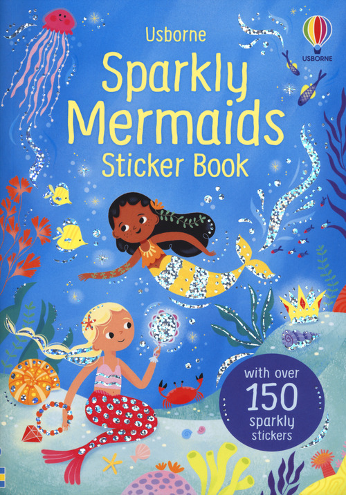 Sparkly mermaids. Sticker book