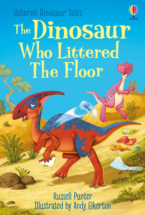 The dinosaur who littered the floor