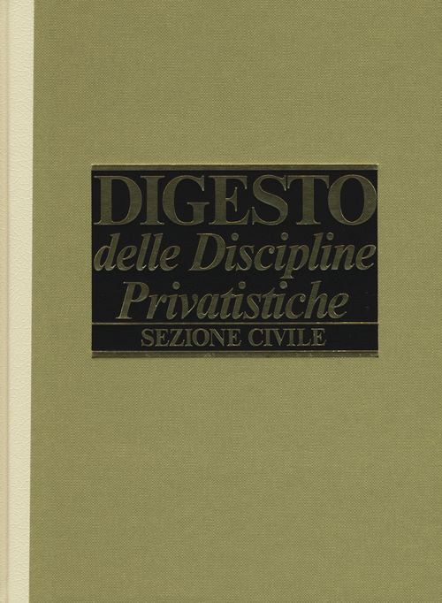 Digesto delle discipline privatistiche. Sezione civile. Aggiornamento
