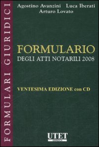 Formulario degli atti notarili 2008