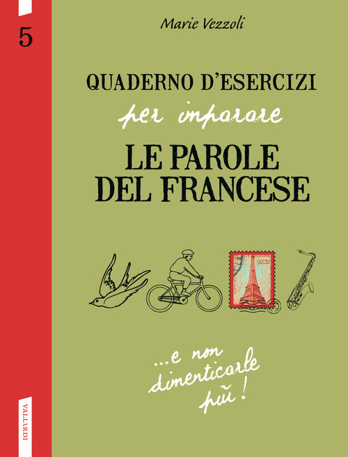 Quaderno d'esercizi per imparare le parole del francese