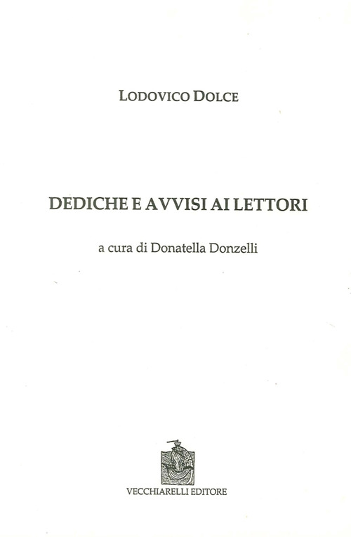 Dediche e avvisi ai lettori