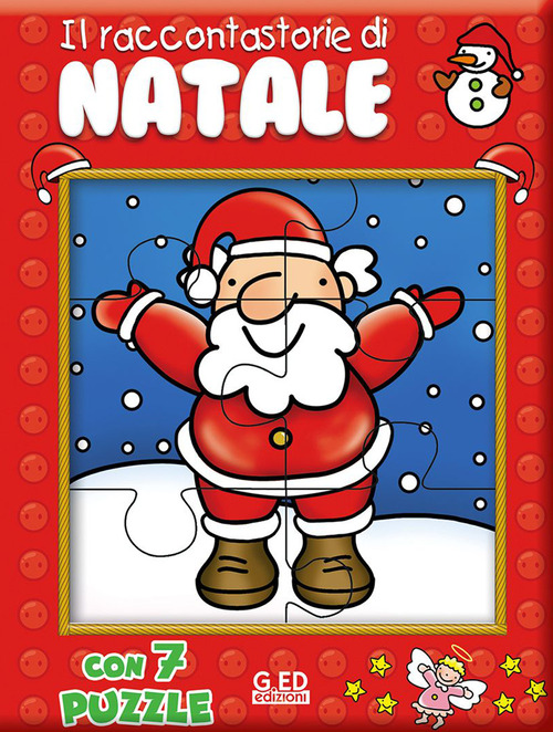 Il raccontastorie di Natale. Libro puzzle