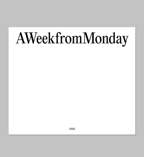 A week from monday. Ediz. italiana e inglese