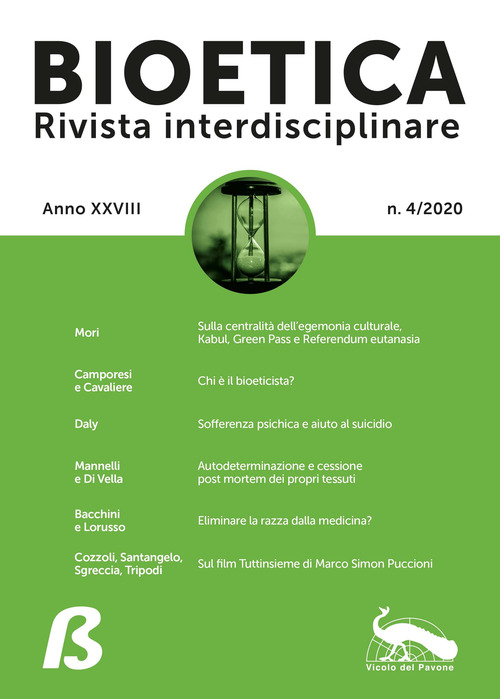 Bioetica. Rivista interdisciplinare
