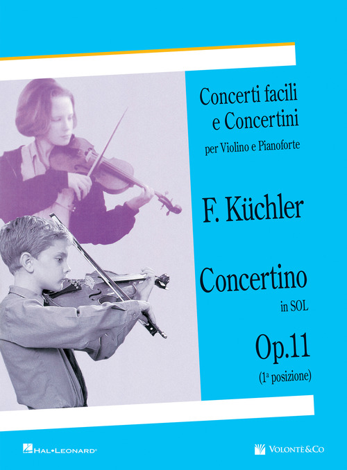 Concertino in Sol op. 11 (1&ordf; posizione). Concerti facili e concertini per violino e pianoforte