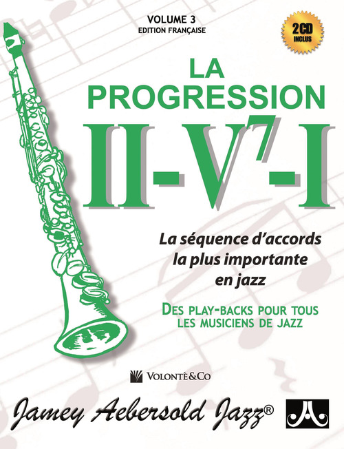 La progressione II-V7-I. La s&eacute;quence d'accords la plus importante en jazz. Des play-backs pur tous les musiciens de jazz