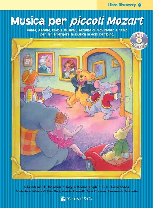 Musica per piccoli Mozart. Libro discovery