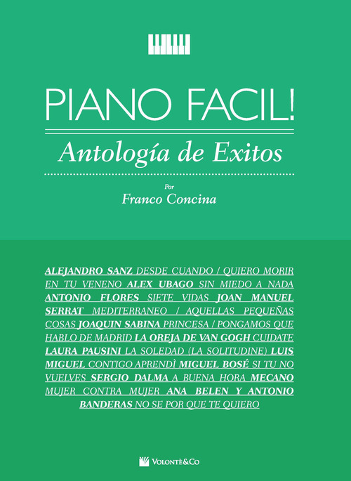 Piano facil! Antolog&iacute;a de &Eacute;xitos