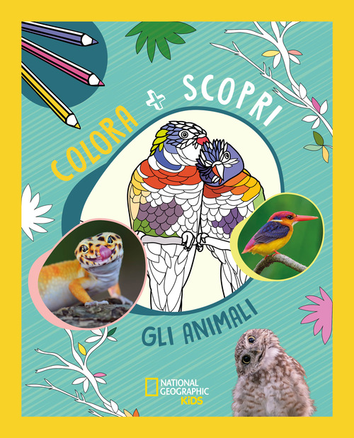 Animali. Colora + scopri