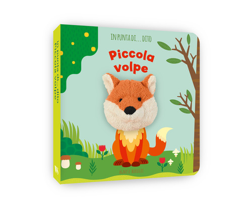 Piccola volpe. In punta di dito