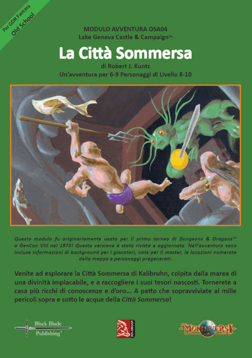 La città sommersa. Un'avventura per 6-9 personaggi di livello 8-10. Ediz. italiana e inglese
