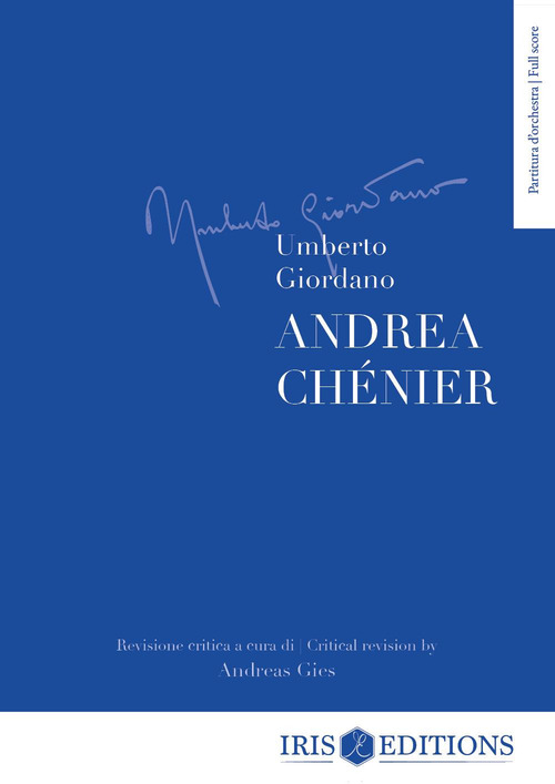 Andrea Chenier. Partitura d'orchestra