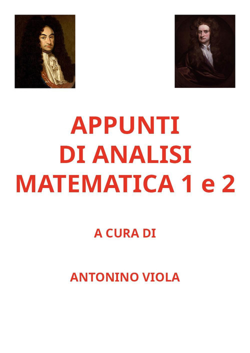Appunti di analisi matematica