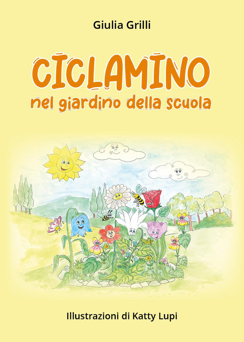 Ciclamino nel giardino della scuola
