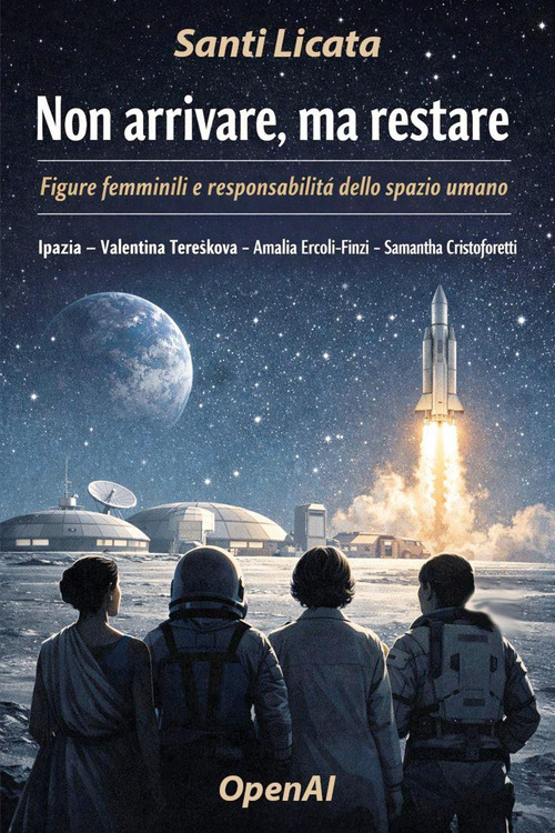 Non arrivare, ma restare. Figure femminili e responsabilit&agrave; dello spazio umano. Ipazia, Valentina Tereskova, Amalia Ercoli-Finzi, Samantha Cristoforetti